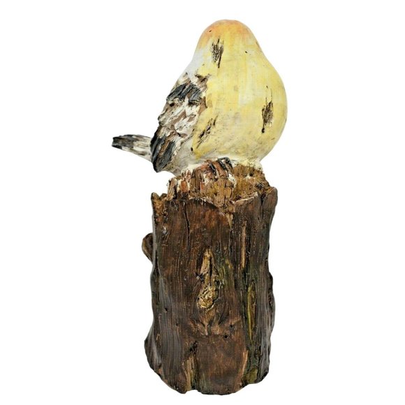 TII Collections Cherish Lifes Simple Pleasures Resin Bird on a Log 8 in Figurine - Picture 3 of 5